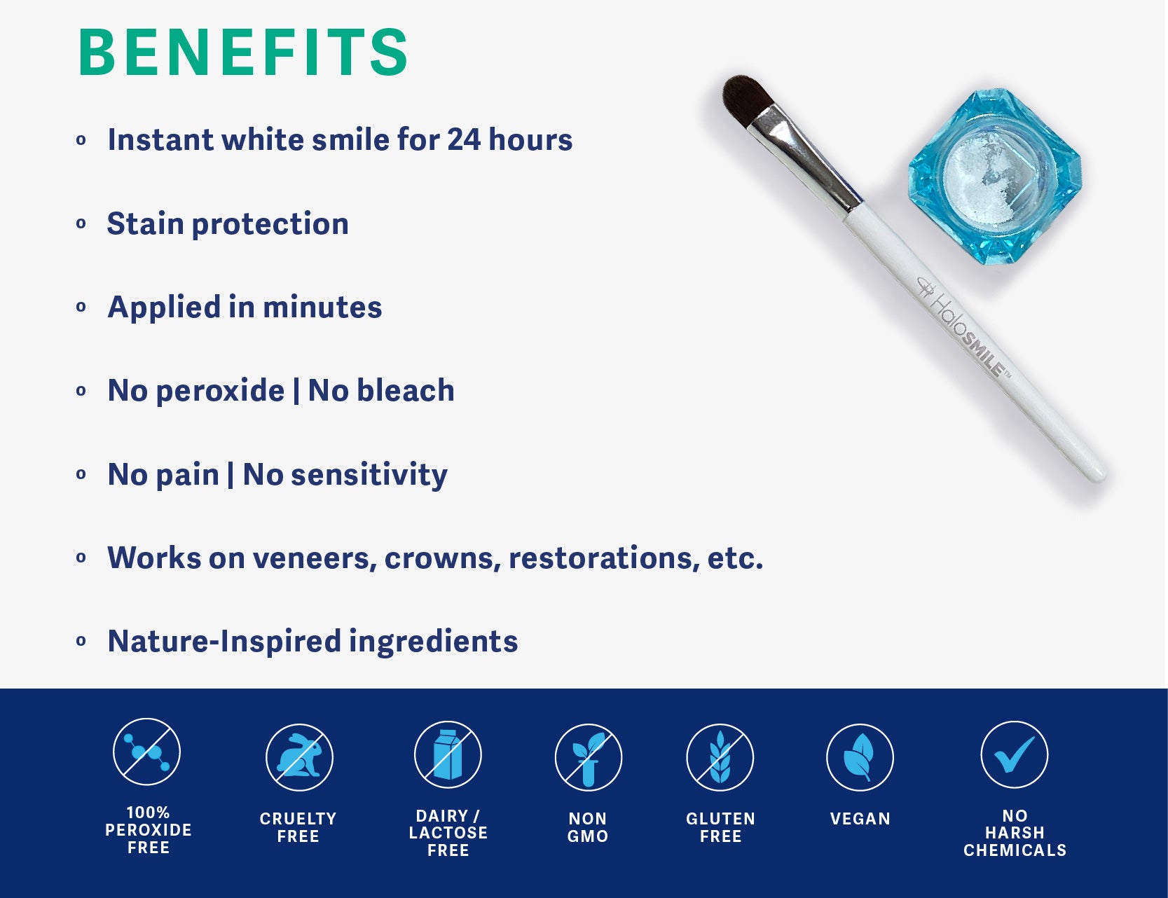 Benefits of Halo Smile Teeth Paint
